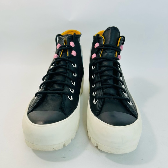 Converse Winter Lugged Hi Gore-TEX Black Leather Boots sz 7 - Picture 4 of 10